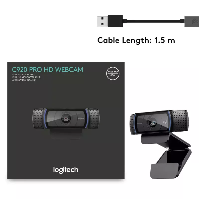 Internetinė kamera Logitech HD Pro C920