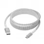 USB-A į USB-C duomenų laidas d bramante re-charge Pro BRD Cable 2,5 m, USB 2.0, baltas