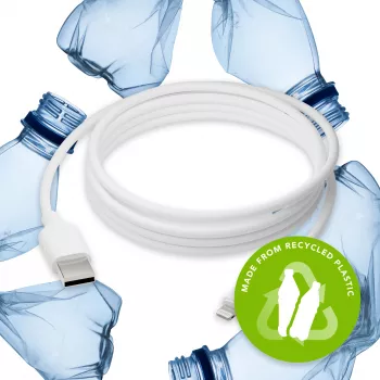 dbramante1928 re-charge Pro - Laidas 2,5 m USB-A į Lightning - baltas