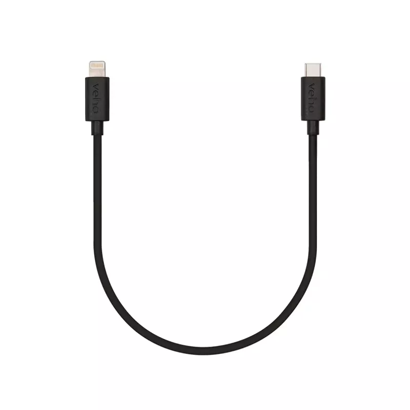 Veho USB-C į Lightning krovimo ir sinchronizavimo kabelis 0,2 m 8 g