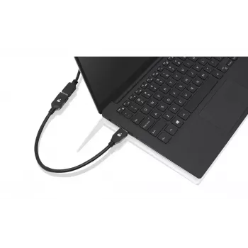 IOGEAR G2LU3AMF USB ilginimo laidas USB 3.2 Gen 1 0,3 m USB A juodas