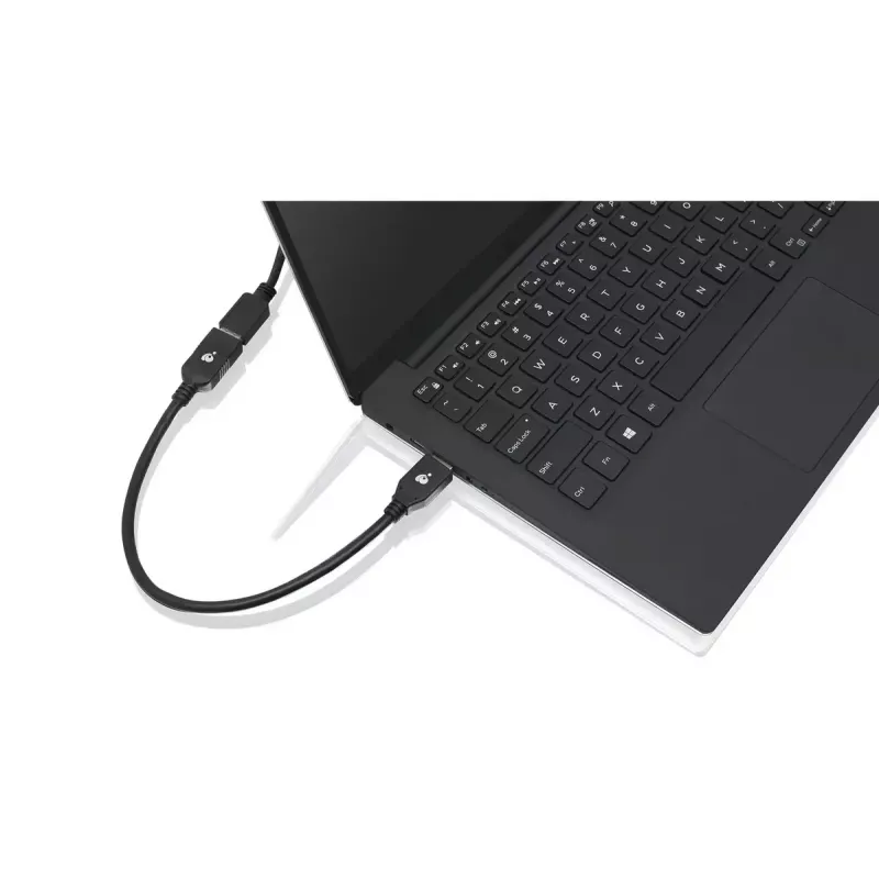 IOGEAR G2LU3AMF USB ilginimo laidas USB 3.2 Gen 1 0,3 m USB A juodas