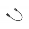 IOGEAR G2LU3AMF USB ilginimo laidas USB 3.2 Gen 1 0,3 m USB A juodas