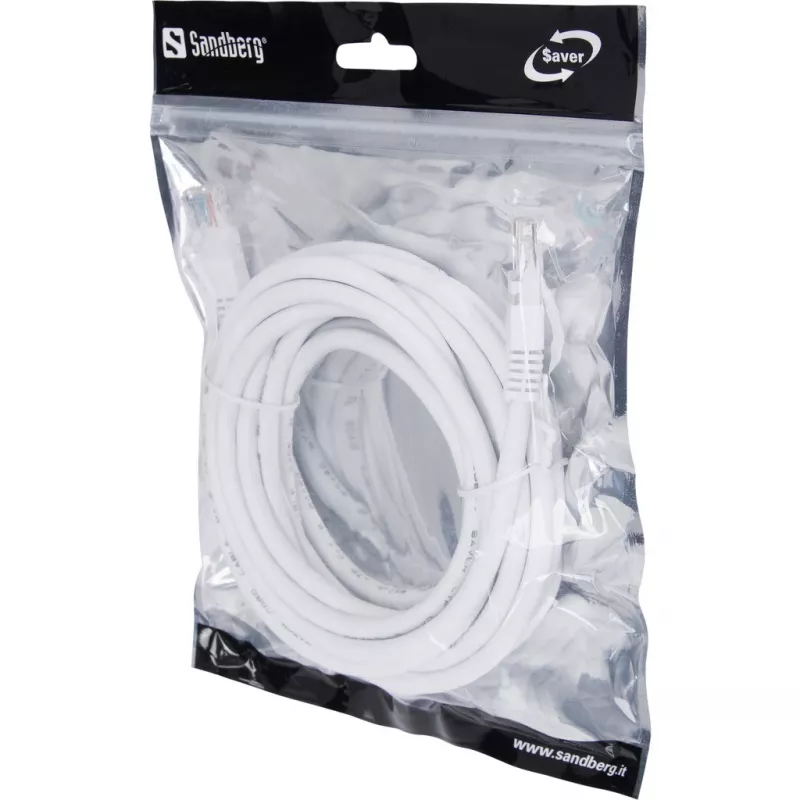 Tinklo laidas Sandberg UTP Cat6 5m RJ-45 pilkas