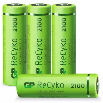 Įkraunamos baterijos GP ReCyko+ 2100mAh 4 vnt. AA NiMH