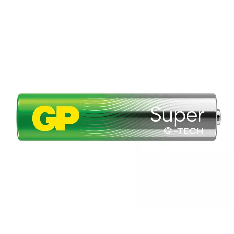 Vienkartinė baterija GP Batteries Super Alkaline GP24A AAA Šarminė 10 metų galiojimo laikas