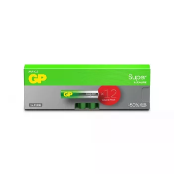 Vienkartinė baterija GP Batteries Super Alkaline GP24A AAA Šarminė 10 metų galiojimo laikas