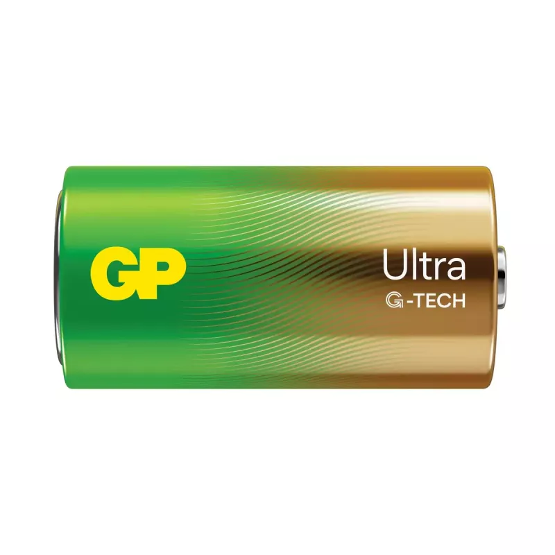 GP Batteries Ultra Alkaline GP14AU C LR14 vienkartinė baterija, 10 metų galiojimas