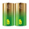 GP Batteries Ultra Alkaline GP14AU C LR14 vienkartinė baterija, 10 metų galiojimas