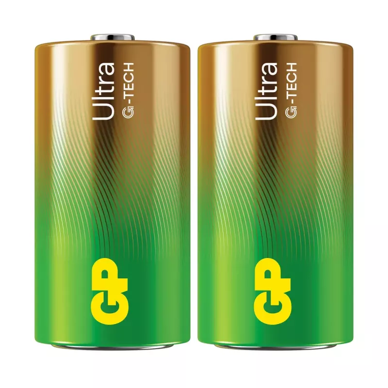 GP Batteries Ultra Alkaline GP14AU C LR14 vienkartinė baterija, 10 metų galiojimas
