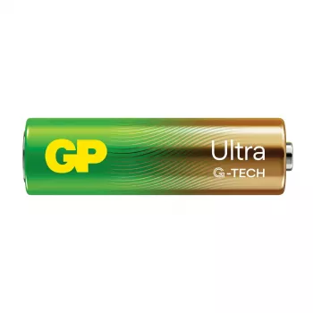 GP Batteries Ultra Alkaline GP15AU AA (LR06) vienkartinė šarminė baterija, 10 metų galiojimo laikas