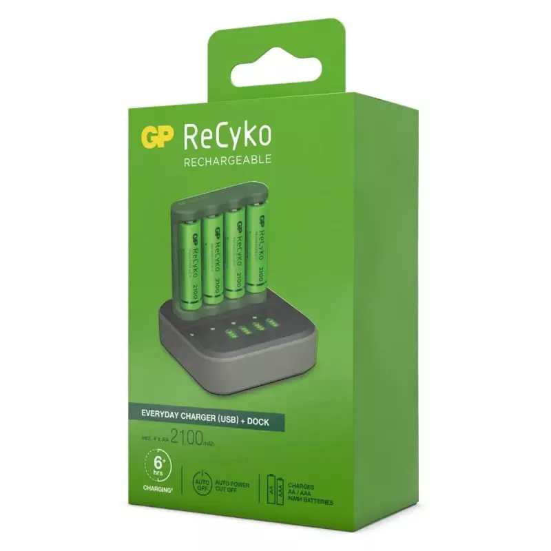 GP Batteries PowerBank B421 – Įkroviklis AAA NiMH baterijoms