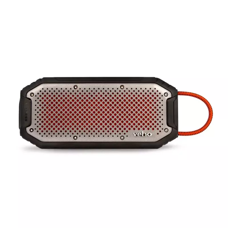 Belaidis stereo garsiakalbis Veho MX-1 juodas/sidabrinis