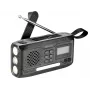 Nešiojamas radijas SANDBERG Survivor DAB Radio All-in-1 4500 — DAB+/FM, 87,5–108 MHz, 3 W RMS, USB-A & USB-C, 4500 mAh baterija