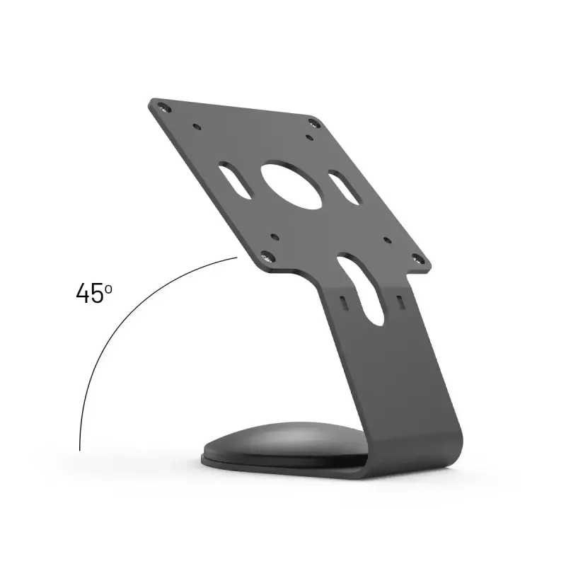 Multimedijos stovas Compulocks VESA fiksuotas 45 laipsnių Core Counter Stand juodas aliuminis