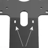 Multimedijos stovas Compulocks VESA fiksuotas 45 laipsnių Core Counter Stand juodas aliuminis
