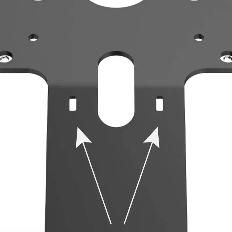 Multimedijos stovas Compulocks VESA fiksuotas 45 laipsnių Core Counter Stand juodas aliuminis