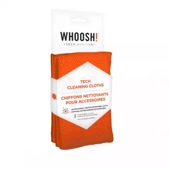 Valymo servetėlės WHOOSH! Tech Cleaning Cloths Mobilus telefonas Oranžinė