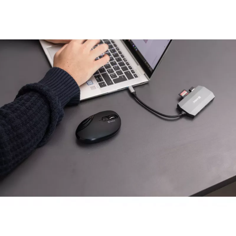 Belaidė pelė Sandberg 631-03 RF Wireless kairiarankiams