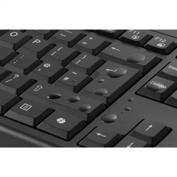 Belaidė klaviatūra Kensington K75560PN Pilno dydžio QWERTY Juoda
