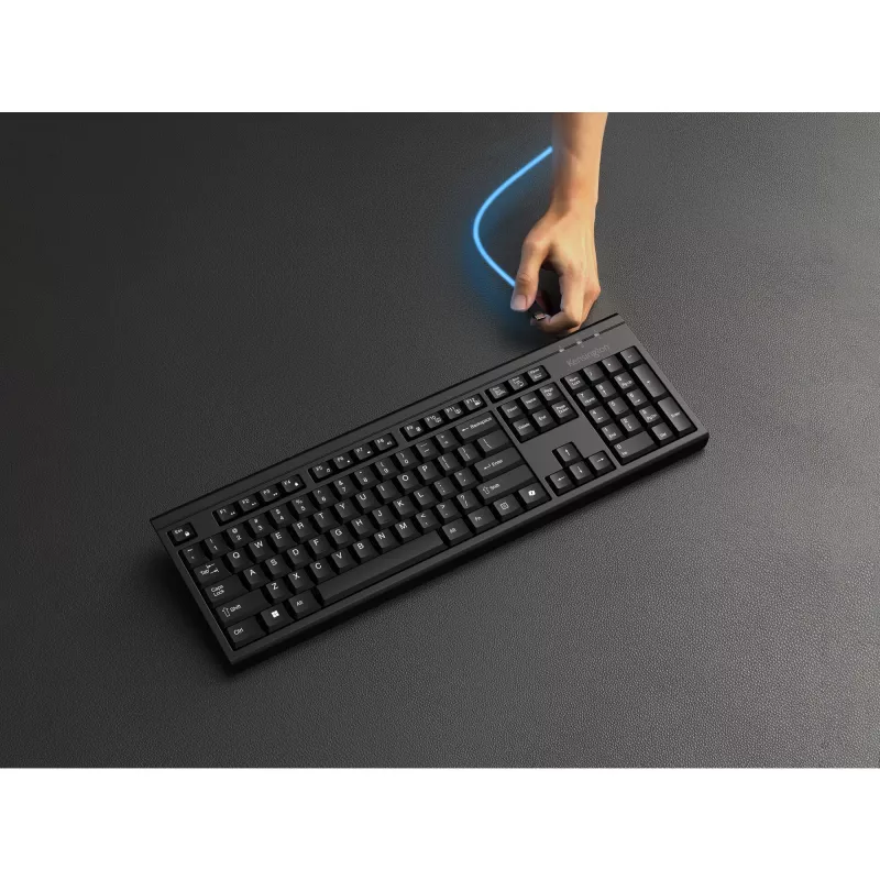 Belaidė klaviatūra Kensington K75560PN Pilno dydžio QWERTY Juoda