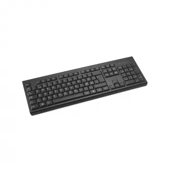 Belaidė klaviatūra Kensington KB150 EQ pilno dydžio 105 klavišų juoda