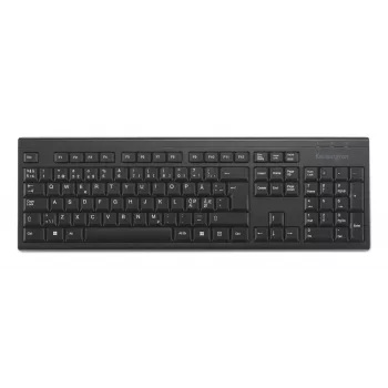 Belaidė klaviatūra Kensington KB150 EQ pilno dydžio 105 klavišų juoda