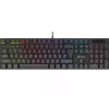 Sandberg Mechanical Gamer Keyboard GERMAN pilno dydžio laidinė USB mechaninė klaviatūra QWERTZ RGB LED