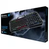 Sandberg IronStorm Keyboard BE – Pilno dydžio laido RGB klaviatūra su AZERTY išdėstymu