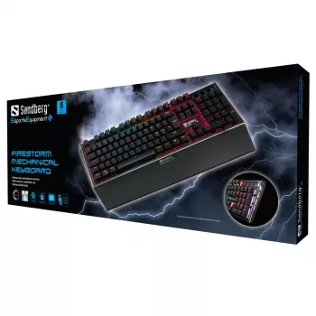Mechaninė klaviatūra Sandberg FireStorm Mech Keyboard BE