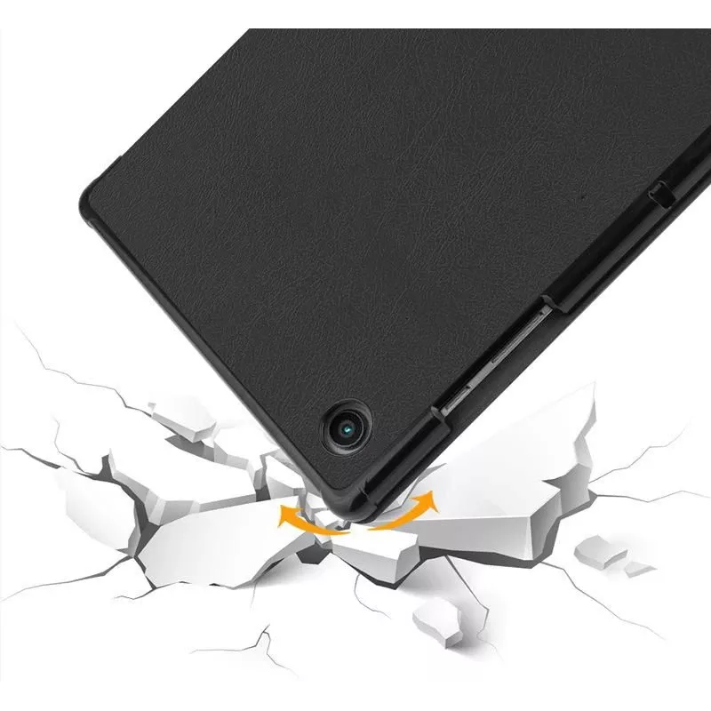 Folio dėklas eSTUFF Samsung Galaxy Tab A8 10.5 Juodas 2 stovėjimo režimai