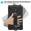 eSTUFF AUSTIN Defender Dėklas Samsung Galaxy Tab Active3 - Juodas