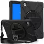 eSTUFF AUSTIN Defender dėklas, skirtas Lenovo TAB M10 HD 2nd Gen (TB-X306X), juodas