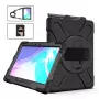eSTUFF CHICAGO Viso Kūno Apsauginis Dėklas Samsung Galaxy Tab Active Pro / Active 4 Pro – Juodas