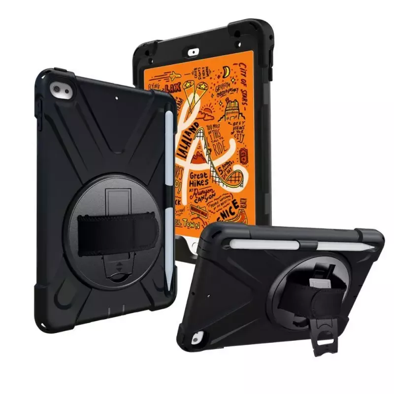 Korpusas eSTUFF AUSTIN Defender iPad Mini 5/4 juodas