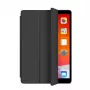 eSTUFF DENVER Folio dėklas iPad 9.7 2018/2017 – juoda PU oda / permatomas