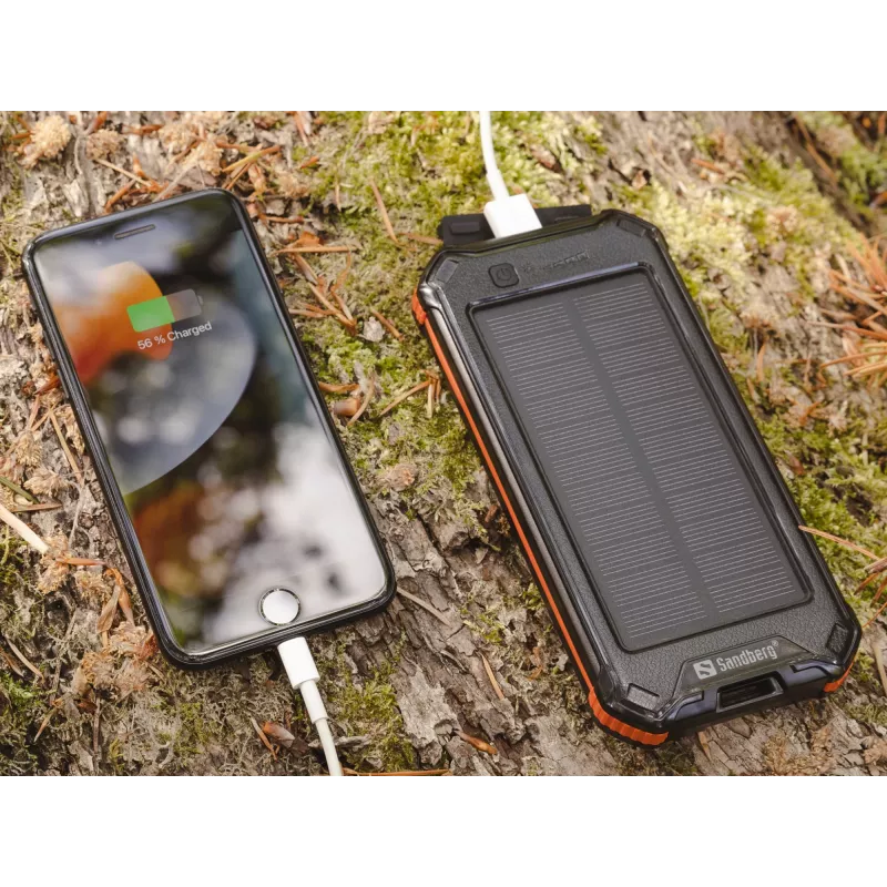 Powerbank Sandberg 3in1 Solar Powerbank 10000 10000 mAh 2A Juoda