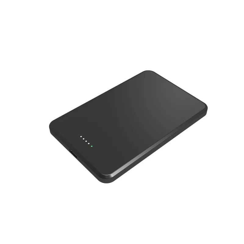 eSTUFF ES641100 nešiojamas įkroviklis 5000 mAh belaidžiu įkrovimu Juoda