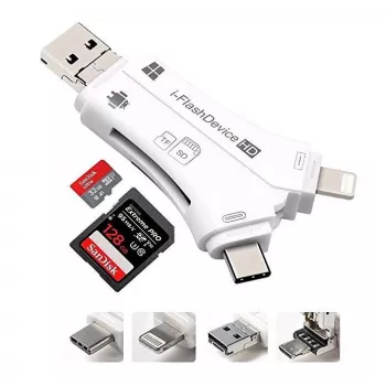 USB atmintukas CoreParts 16GB USB 3.0 MMUSB-UNI-ADAPTER