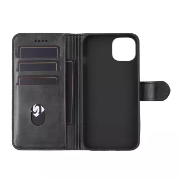 eSTUFF ES67110002-BULK dėklas iPhone 12 piniginės tipo juodas