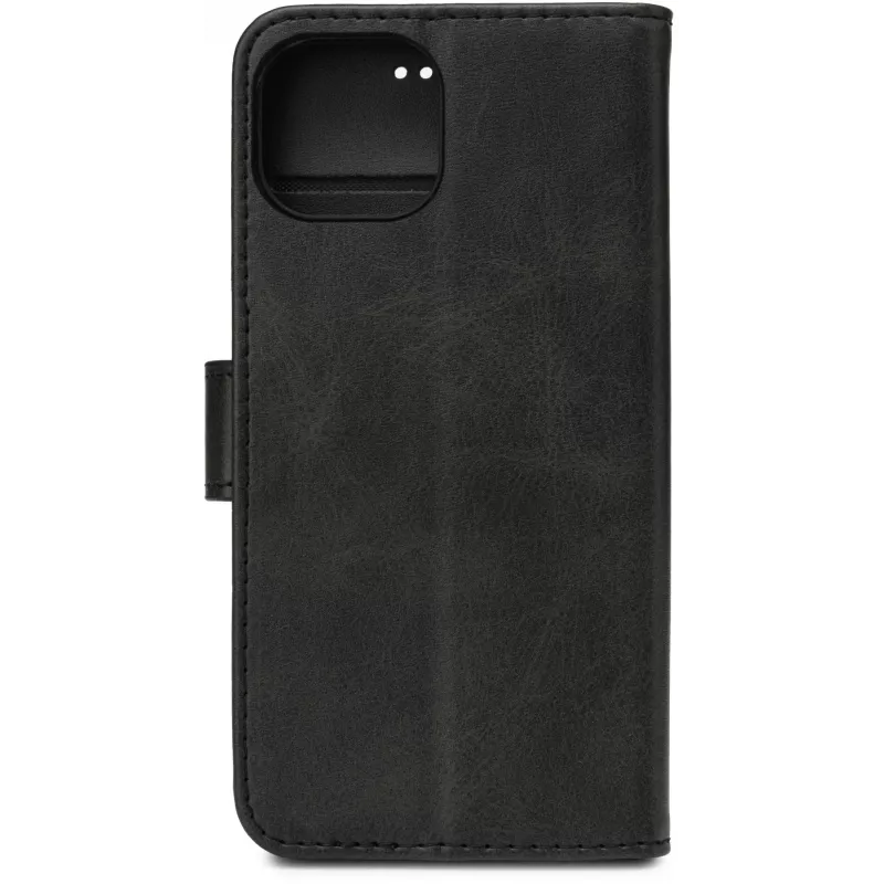 eSTUFF ES67110005-BULK dėklas su pinigine iPhone 14 juodas