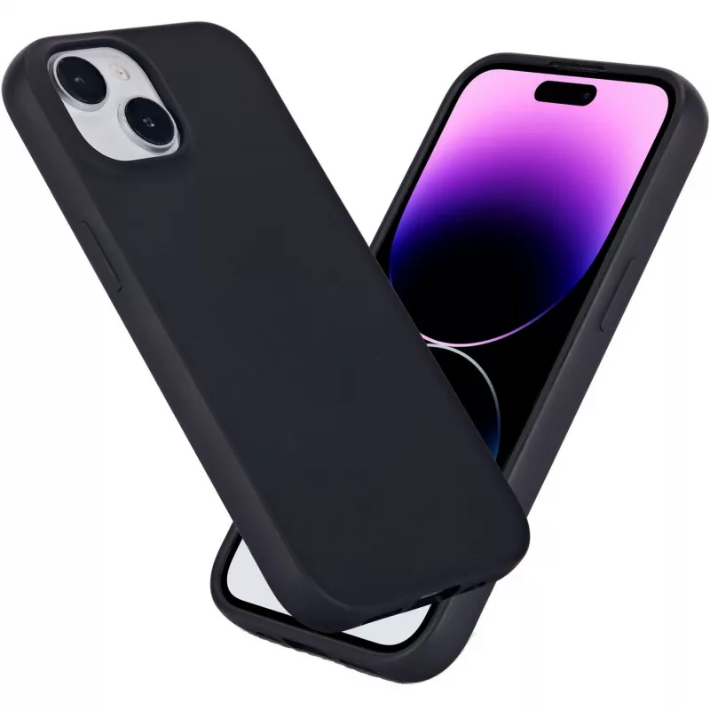 eSTUFF ES67101025-BULK dėklas iPhone 15 juodas