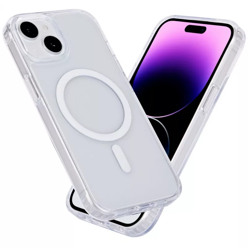 eSTUFF ES67140026-BULK dėklas iPhone 15 Plus permatomas hibridinis 17 cm (6,7 inch)
