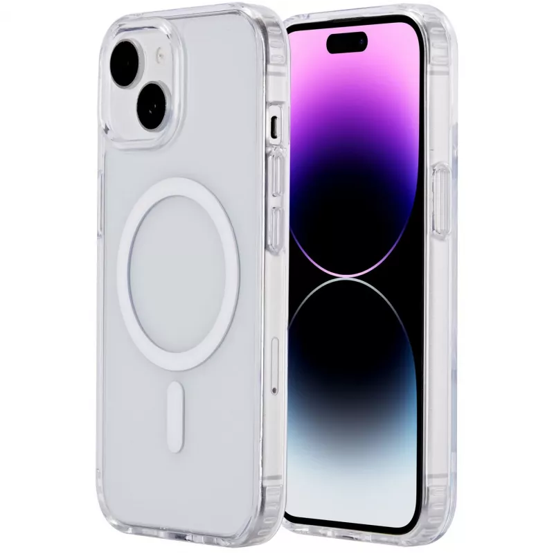 eSTUFF ES67140026-BULK dėklas iPhone 15 Plus permatomas hibridinis 17 cm (6,7 inch)