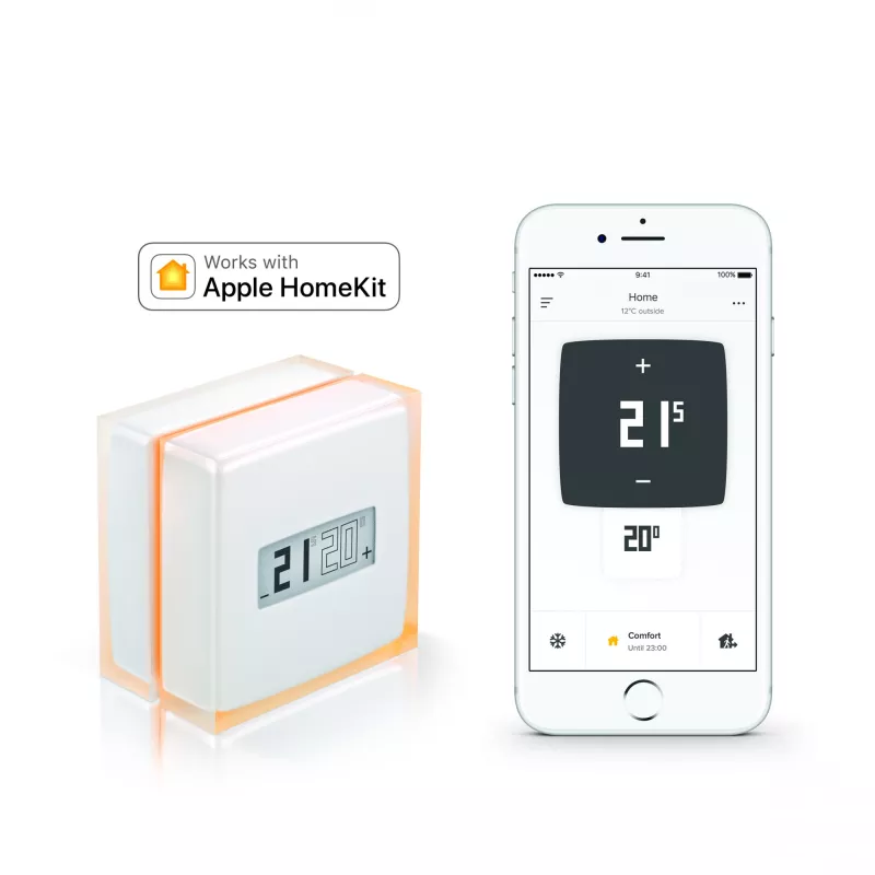 Išmanusis termostatas Netatmo NTH01-EN-EU
