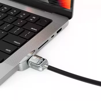 Compulocks Ledge Lock adapteris MacBook Pro 14 colių M1 M2 M3 sidabrinis