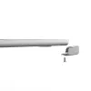 Compulocks Ledge apsauginis adapteris, skirtas MacBook Air 13 colių M2 ir M3, su kombinuotu užraktu, sidabrinis