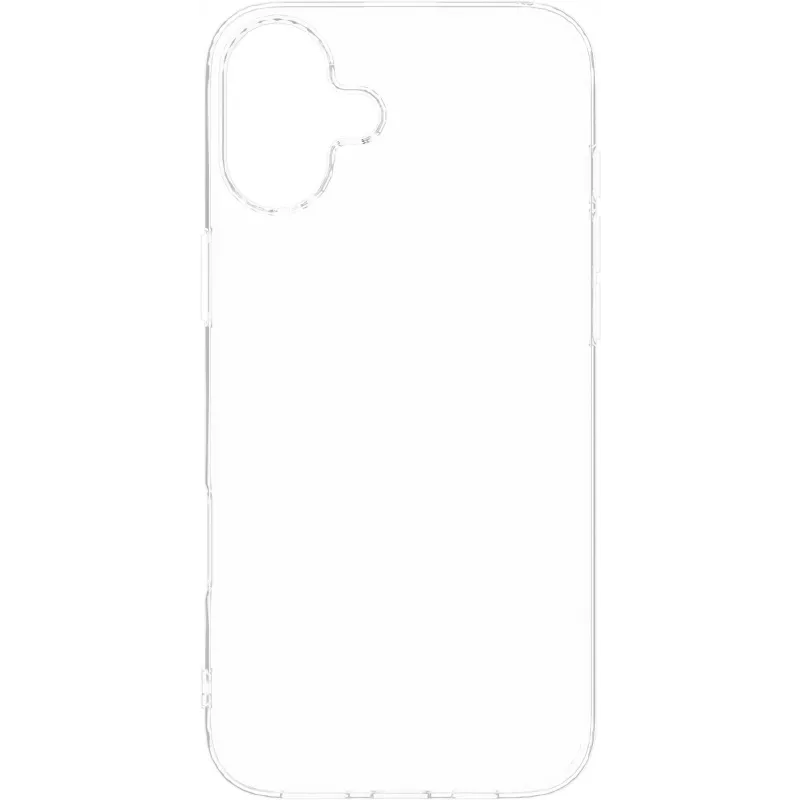 eSTUFF INFINITE VIENNA ES67100050 galinis dangtelis, skirtas iPhone 16, TPU (GRS), skaidrus