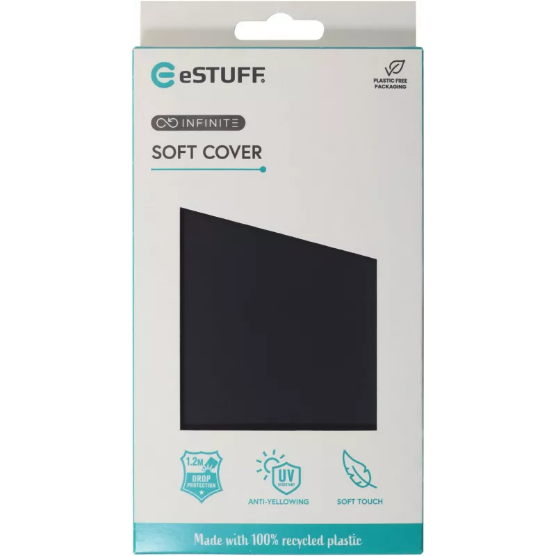 eSTUFF ES67101050 dėklas iPhone 16 15,5 cm (6,1 colio) Juodas