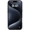 eSTUFF ES67141100 INFINITE HELSINKI magnetinis dėklas su stovu iPhone 16 telefonui, juodas